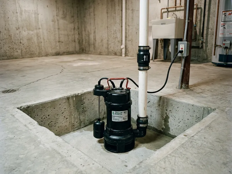 Sump Pump Installation Plumber in Cheney, NE